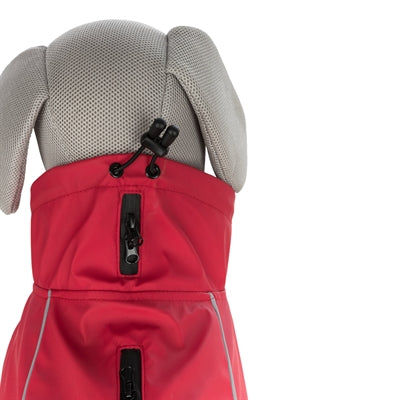 Trixie raincoat dog vimy red