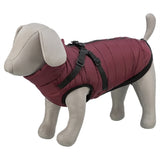 Trixie dog coat pirou with sangria harness