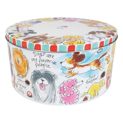 Blond Amsterdam Storing tin dog