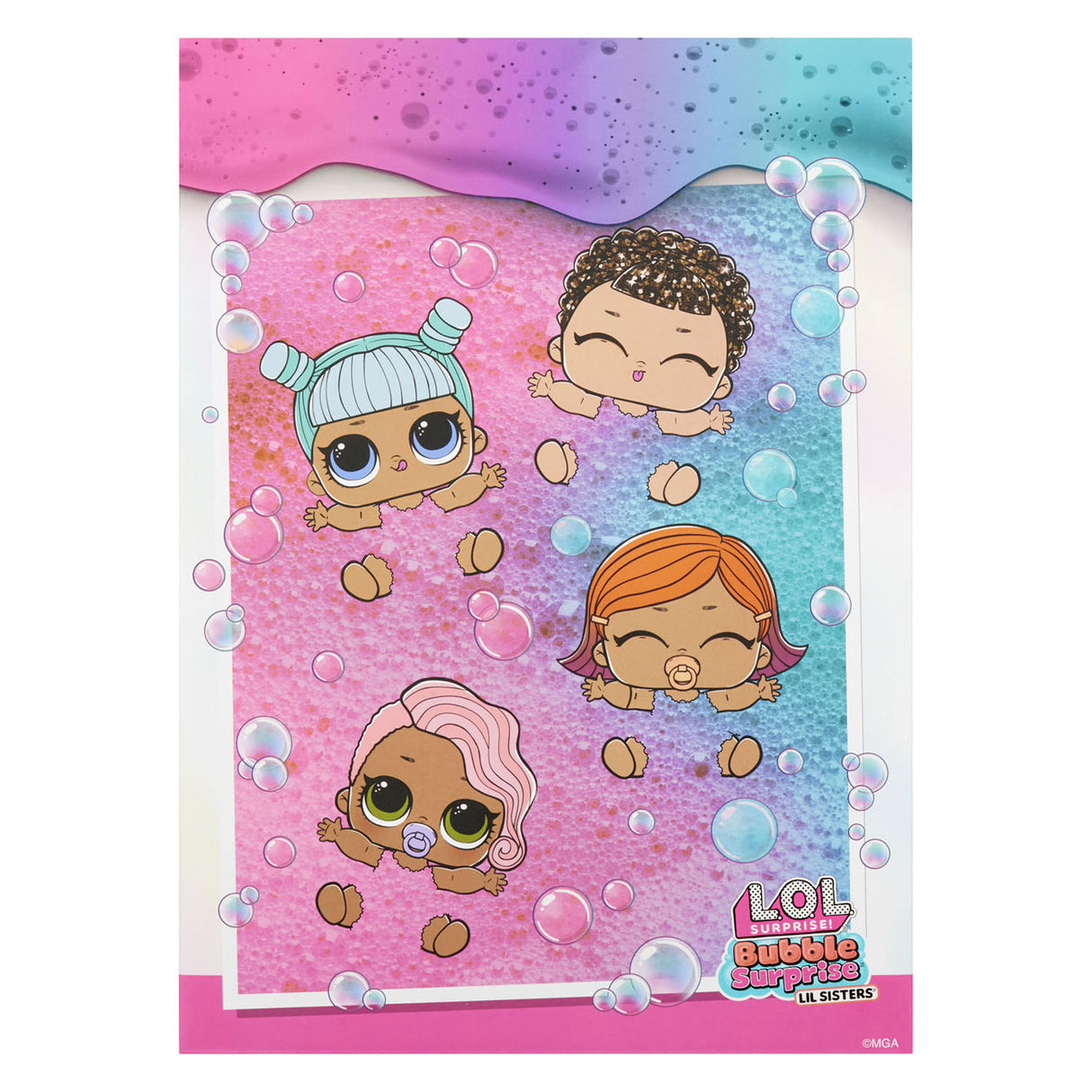 L.O.L. Překvapení Bubble Surprise Lil Sisters Mini Pop