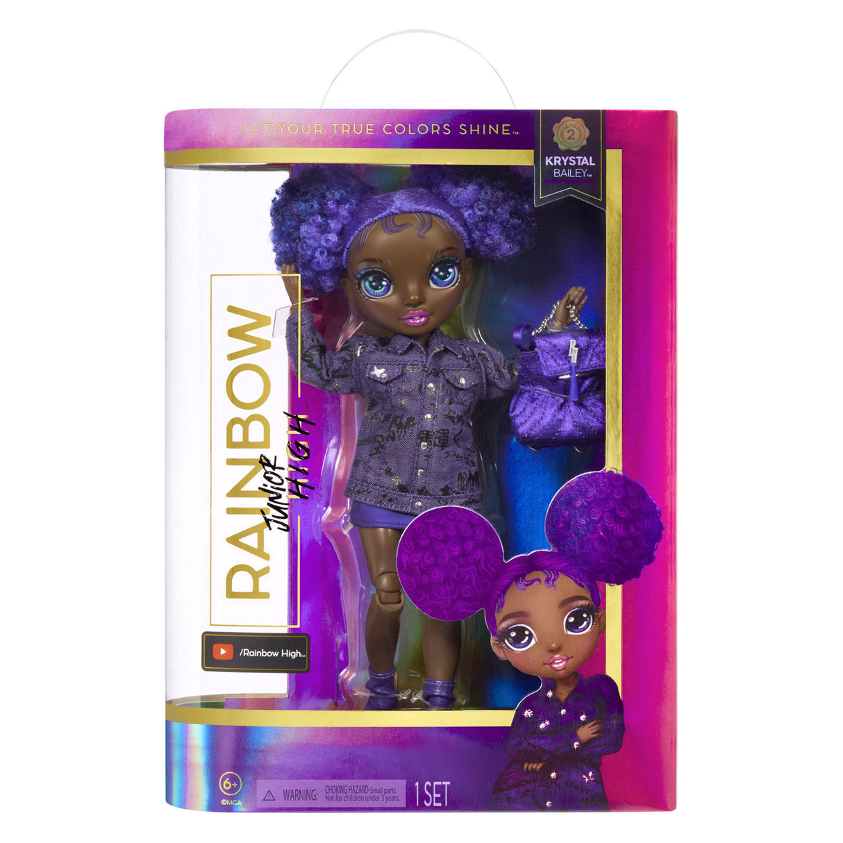 Mga Entertainment Regenbogen héich Junior héije Krystal Bailey