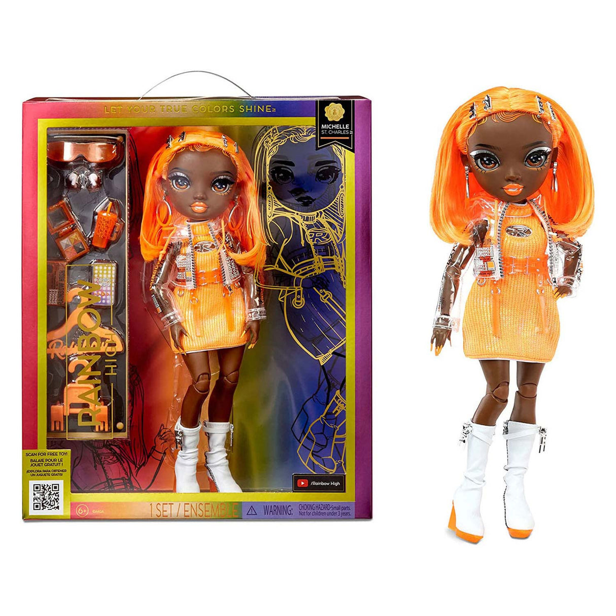 MGA Entertainment Rainbow High Fashion Pop - Michelle St Charles