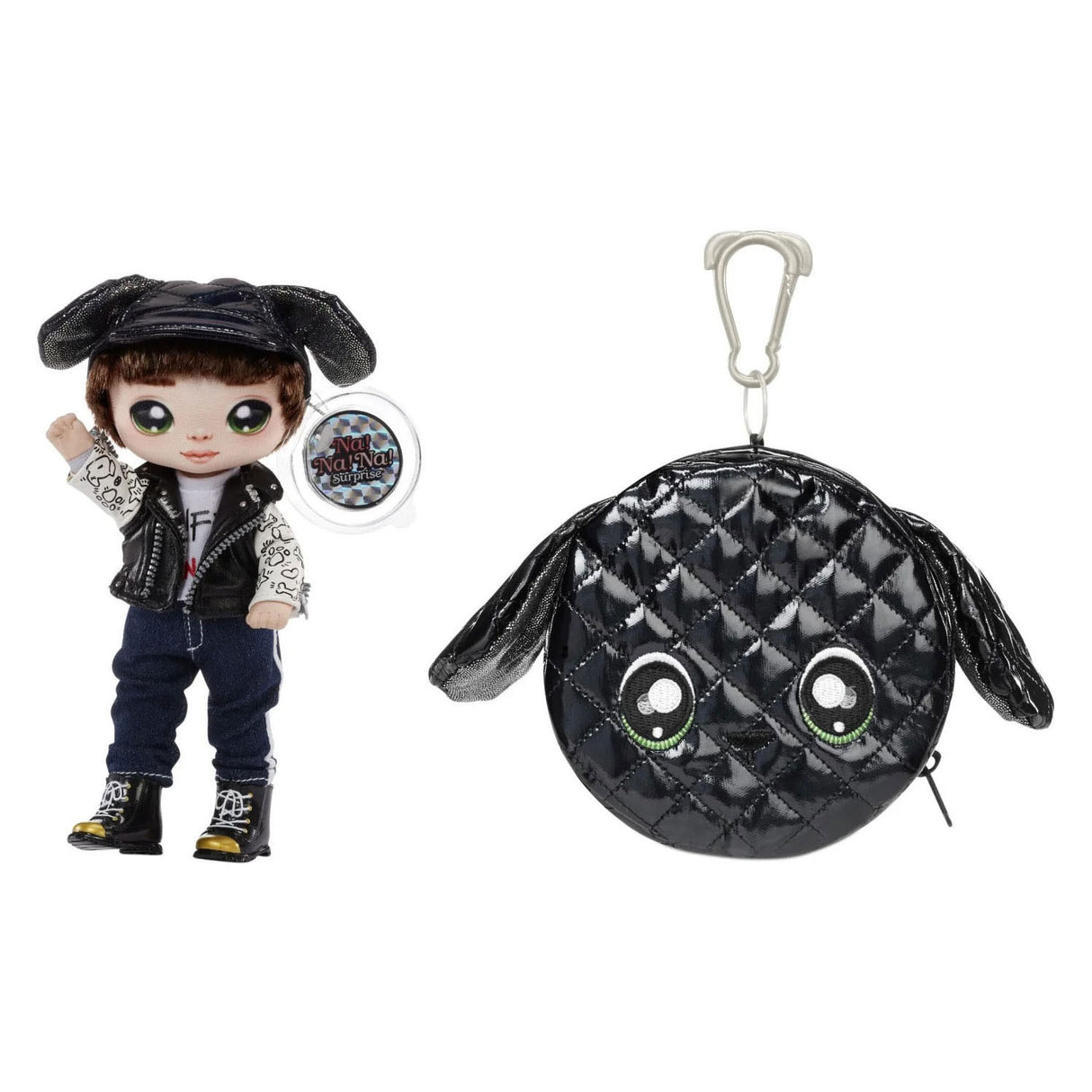 Mga Entertainment no! Nodeems! Iwwerraschung 2-in-1 POM Pop