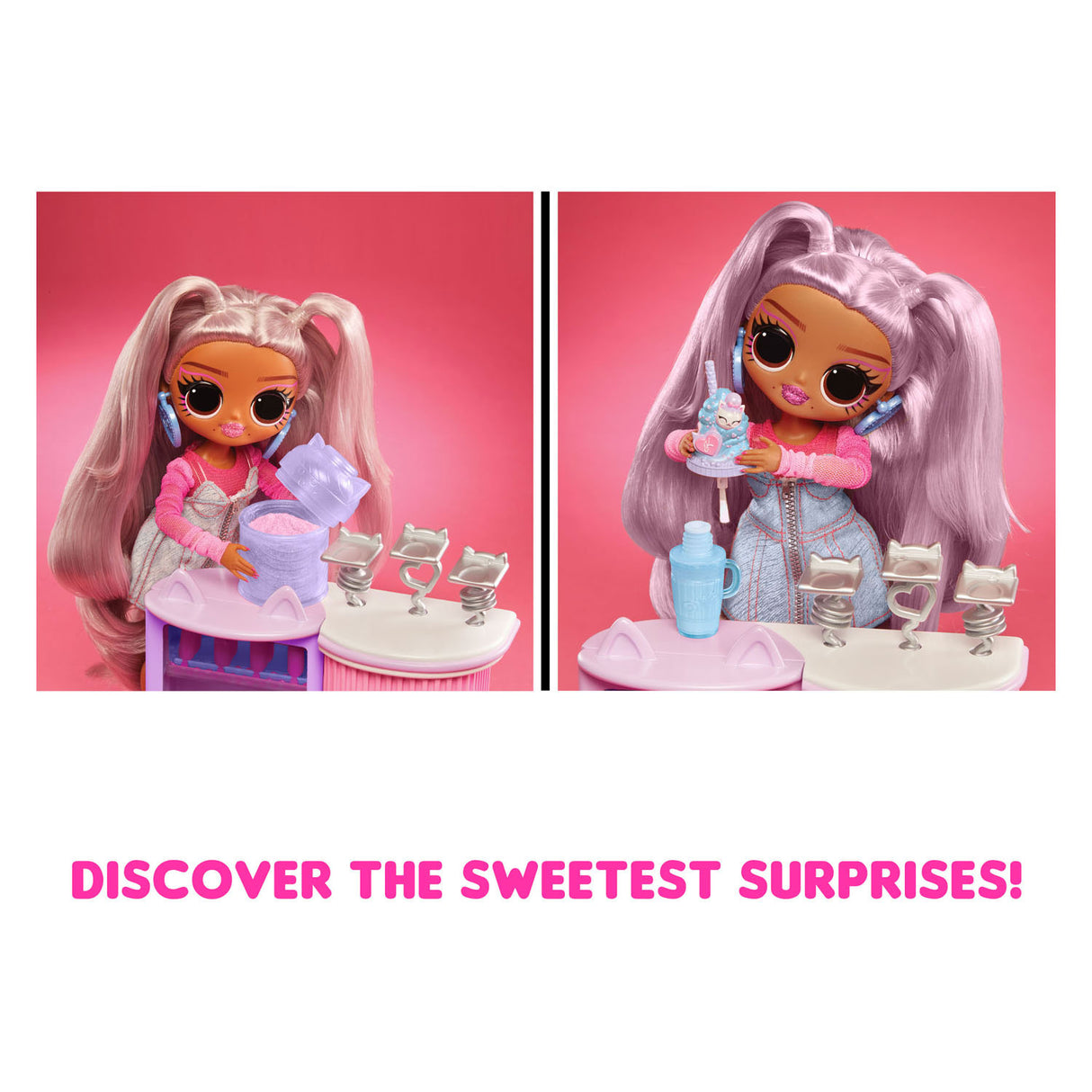 MGA Entertainment překvapení! O.M.G. Sweet Nails - Kitty K Café