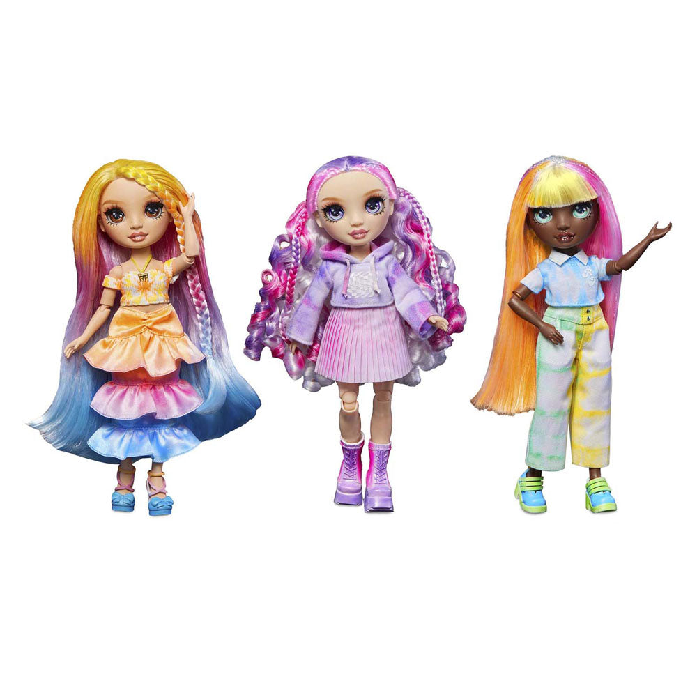 MGA Entertainment Rainbow High Watercolor Create -ModePop - Purple Eyes