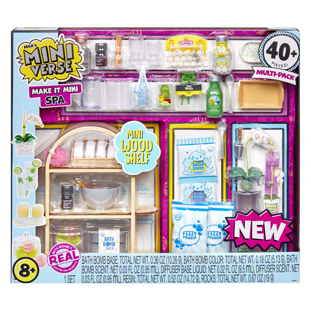 MGA Entertainment Mgas Miniverse Make It Mini Spa - Multi -Package