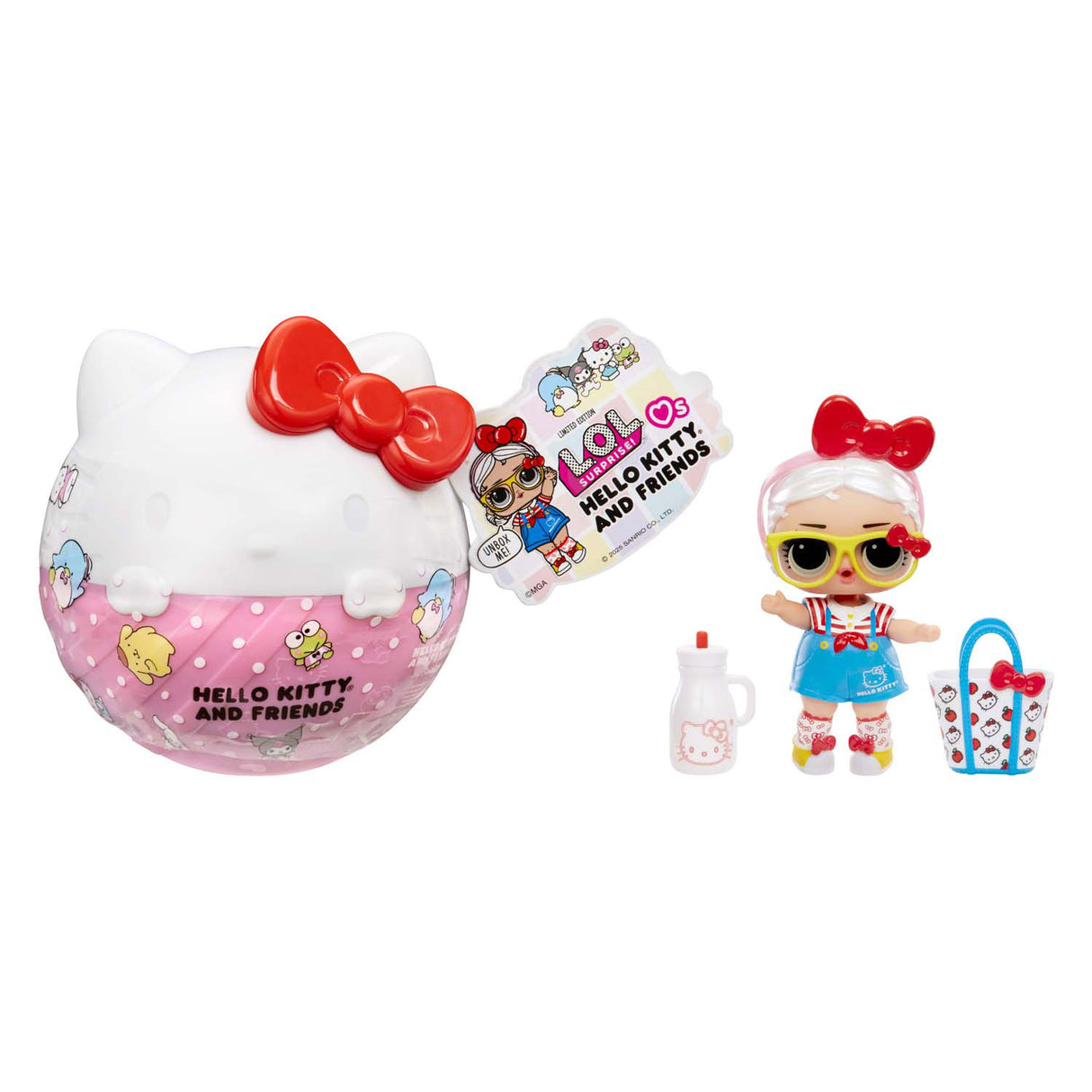 L.O.L. Surprise Loves Hello Kitty Friends Tots Core Characters range