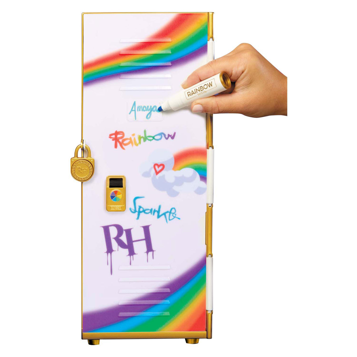 MGA Entertainment Rainbow High Safe Play set with accessories