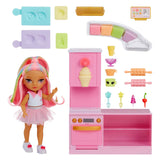 Mga entertainment rainbow high pop small dessert shop with kandy play set