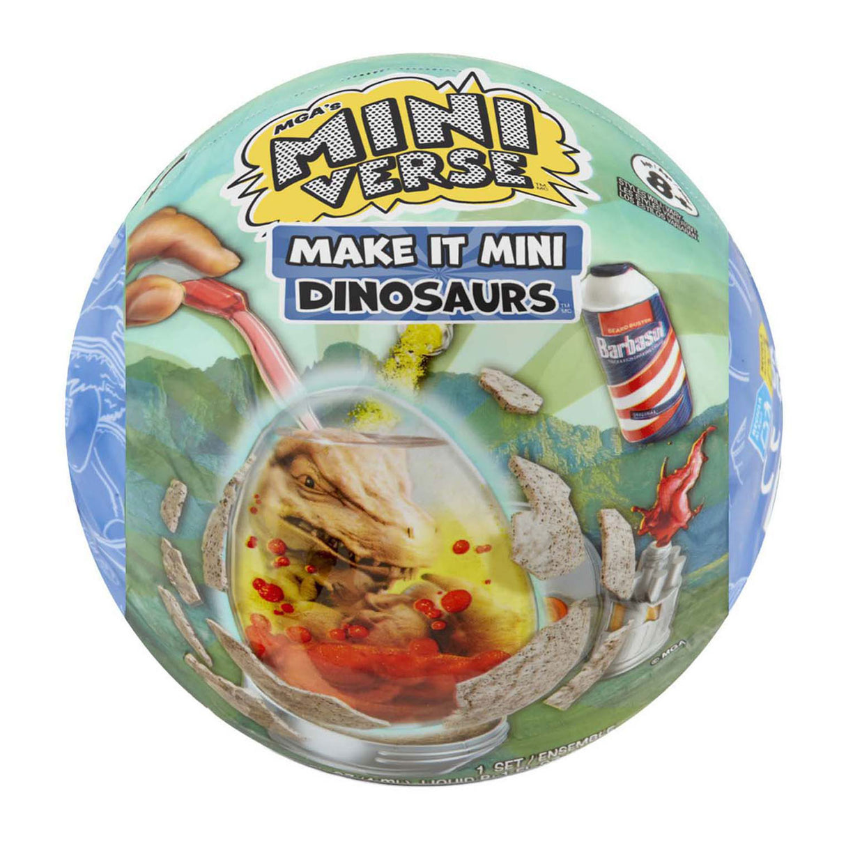 Mga underhållning mga's miniverse - gör det till minidinosaurier