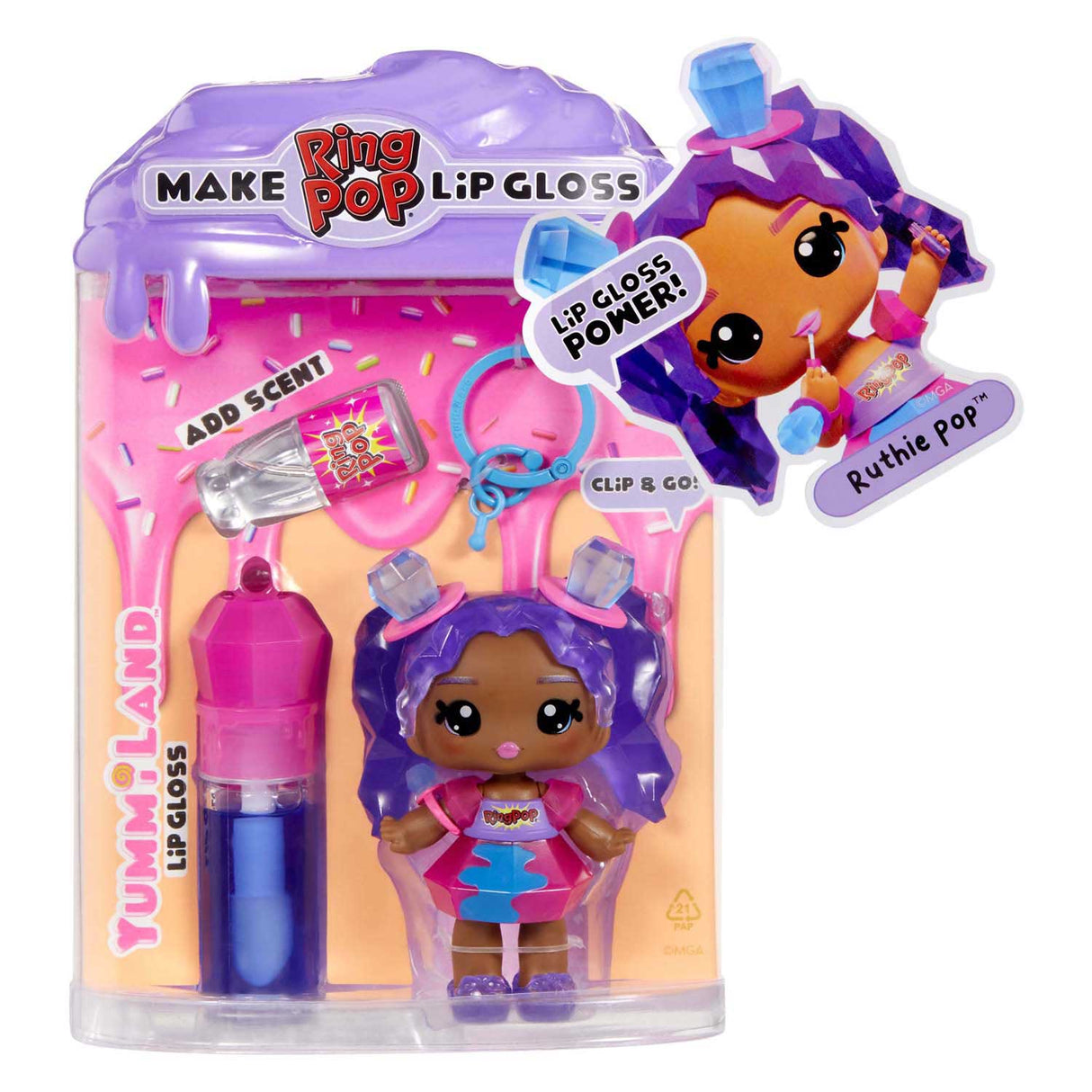 Mga entertainment yummiland lip gloss pop licensed sweets