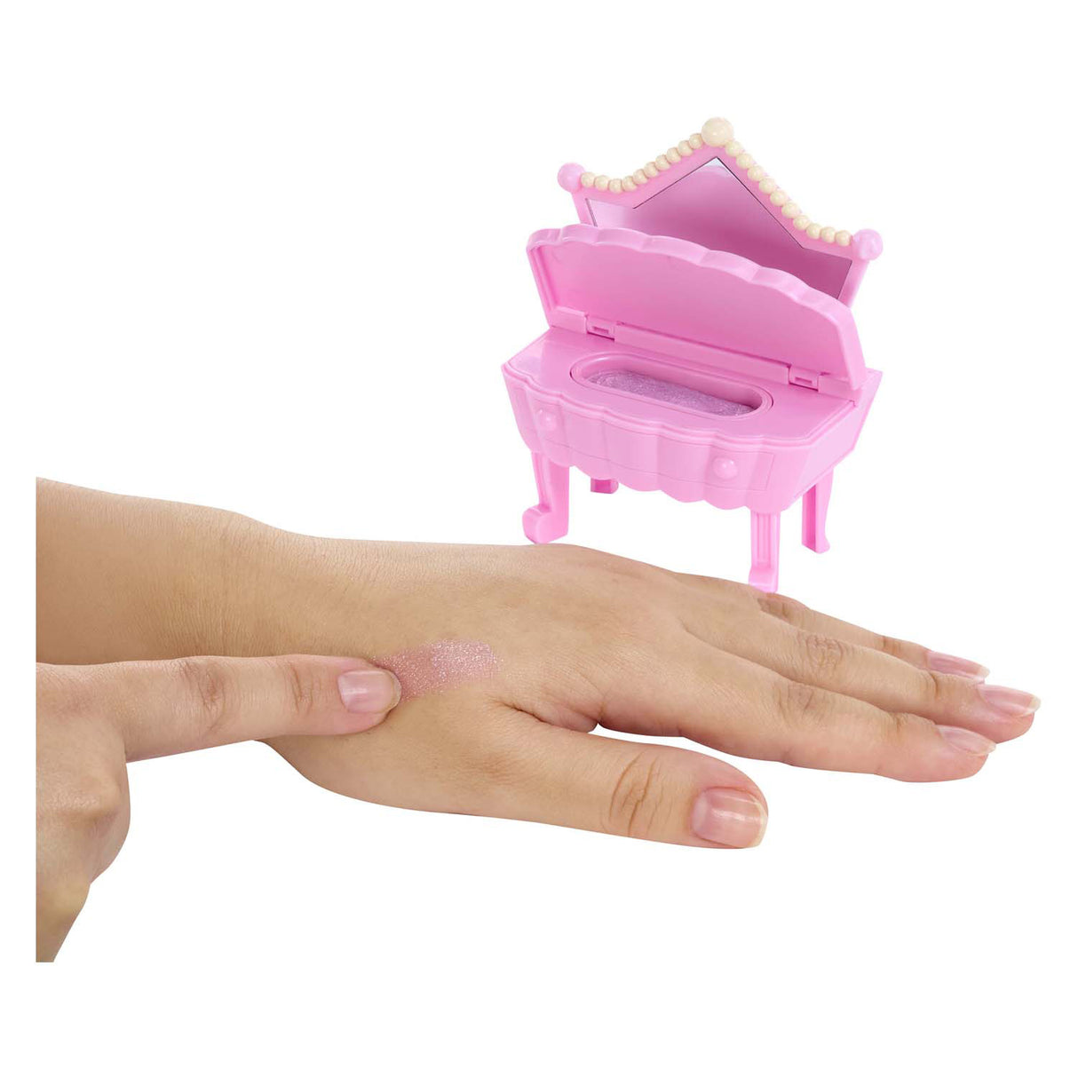 Beauty bag speelset en lipgloss pop - cupcake