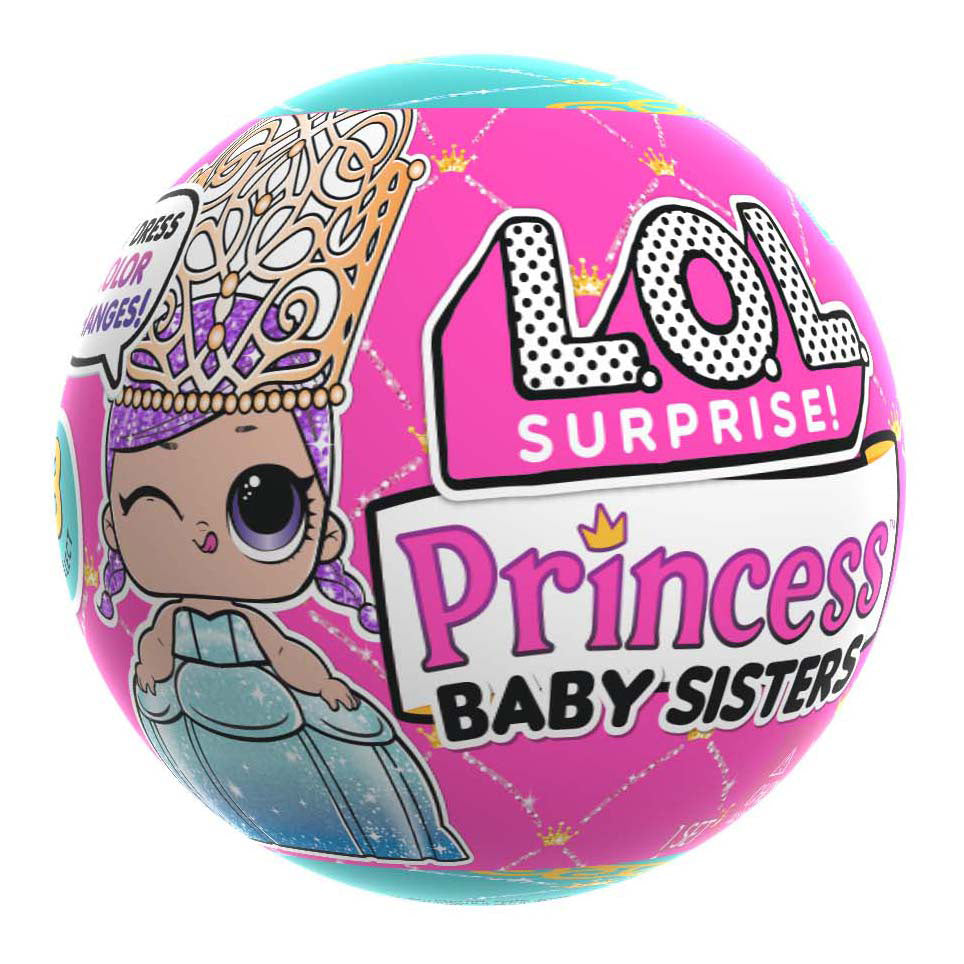 Mga entertainment l.o.l. surprise princess baby sisters assorted | 12 pieces