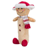 Trixie Xmas Gingerkoekman with a bottle of plush