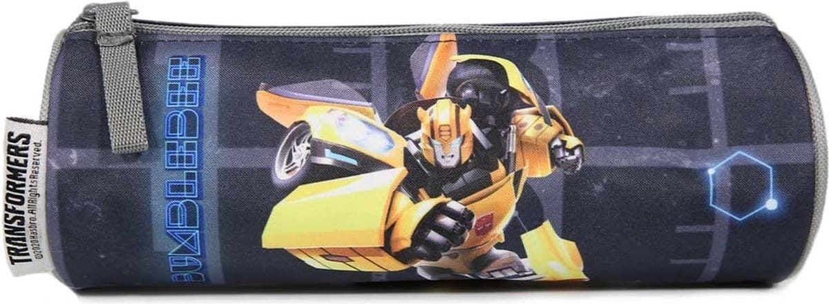 Jim Jam Pencil Case Transformer Bumblebee Pencil Case 1 Compartment with Zipper