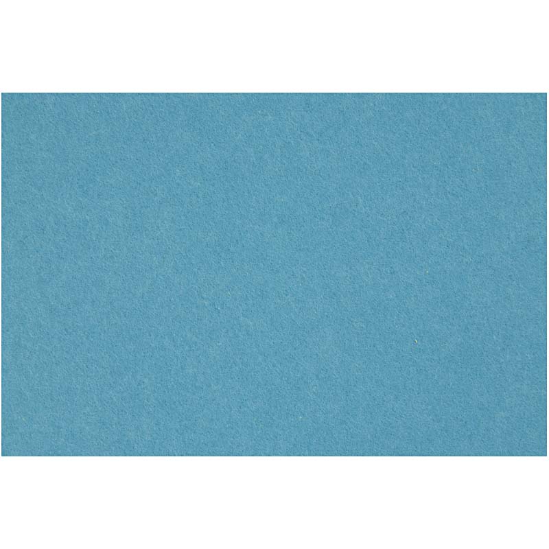 Creativ company hobbyvilt, vel 42x60 cm, dikte 3 mm, turquoise, 1 vel
