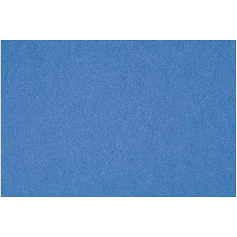 Creativ company hobbyvilt, vel 42x60 cm, dikte 3 mm, blauw, 1 vel