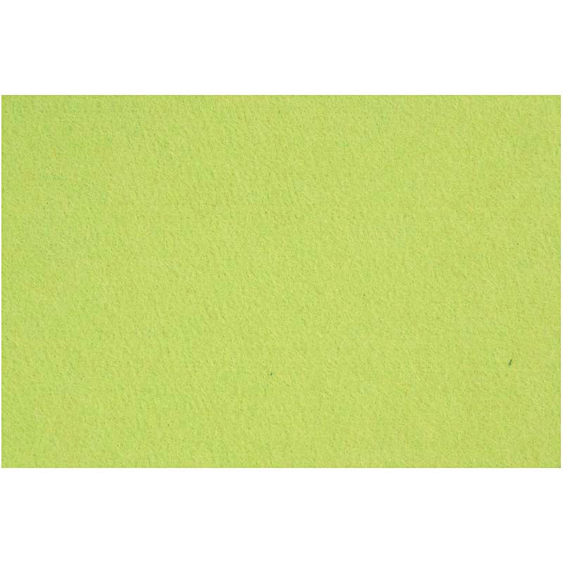 Creativ company hobbyvilt, vel 42x60 cm, dikte 3 mm, lichtgroen, 1 vel
