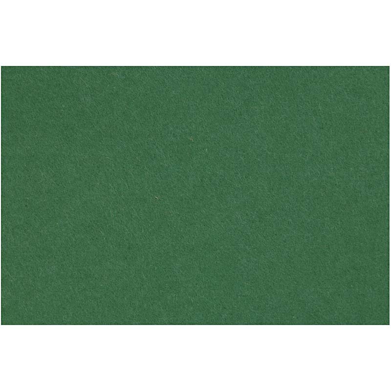 Creativ company hobbyvilt, vel 42x60 cm, dikte 3 mm, donkergroen, 1 vel