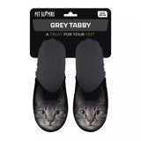 Slippel Gray Cat Black