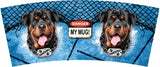Masser af gaver krus rottweiler blå