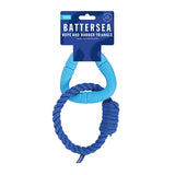 Battersea triangel rubber touw blauw