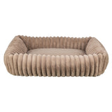 Trixie dog bed lonni corduroy angular light brown