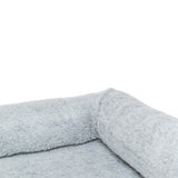 Trixie vital dog bed lino angular gray light gray