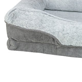 Trixie vital dog bed lino angular gray light gray