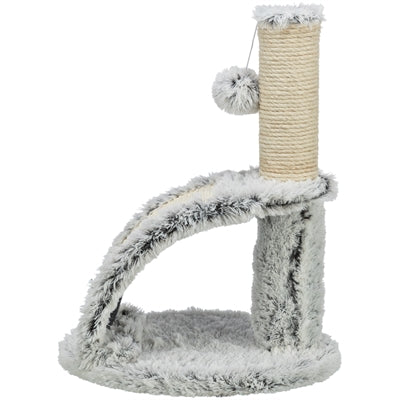 Trixie junior scratching post Harvey with brush white black