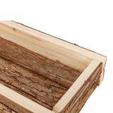 Trixie bark wood feeding tray