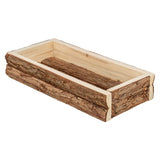 Trixie bark wood feeding tray