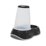 Savic Drinking Bowl Loop marmor svart guld
