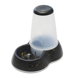 Savic Drinking Bowl Loop marmor svart guld