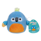 Peluche peluche Squishmallows - micromallows chanel, brina, lucia, tenise, pack de 4