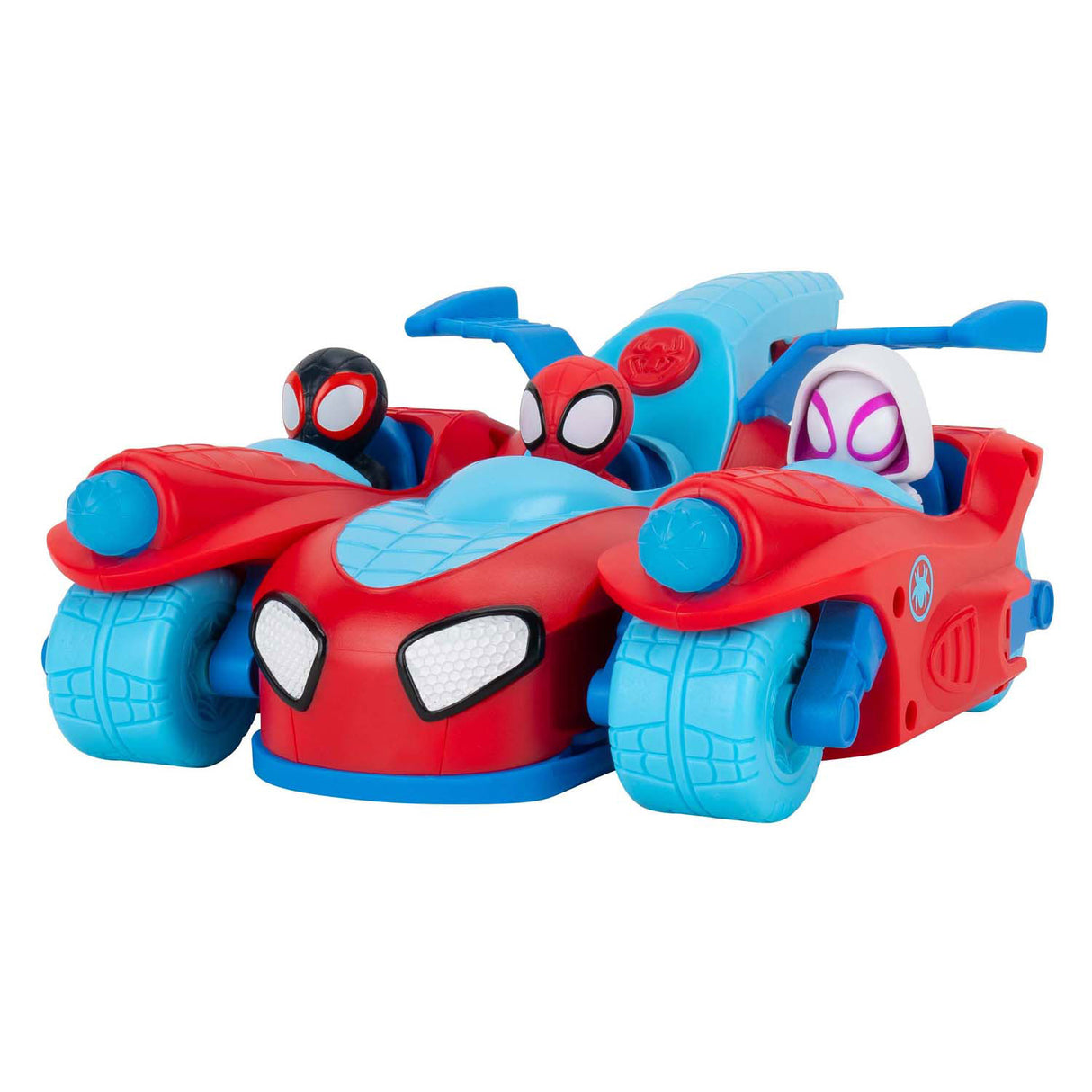 Veicolo Jazwares Spidey Team Split Racer 3 in 1