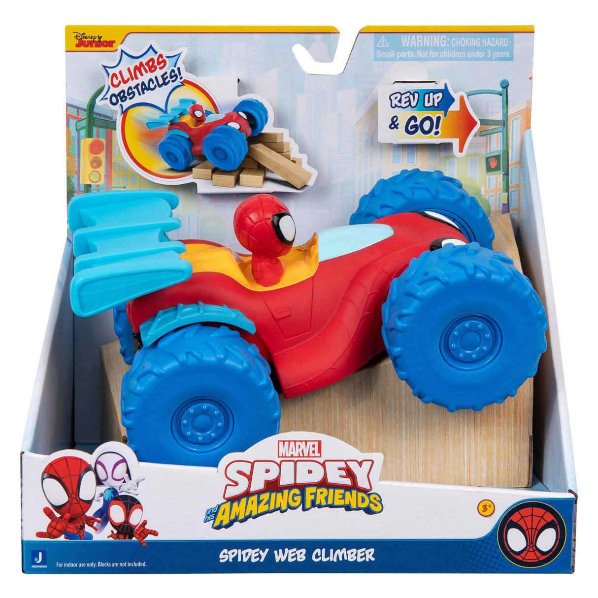 Jazwares spidey web climber vehicle