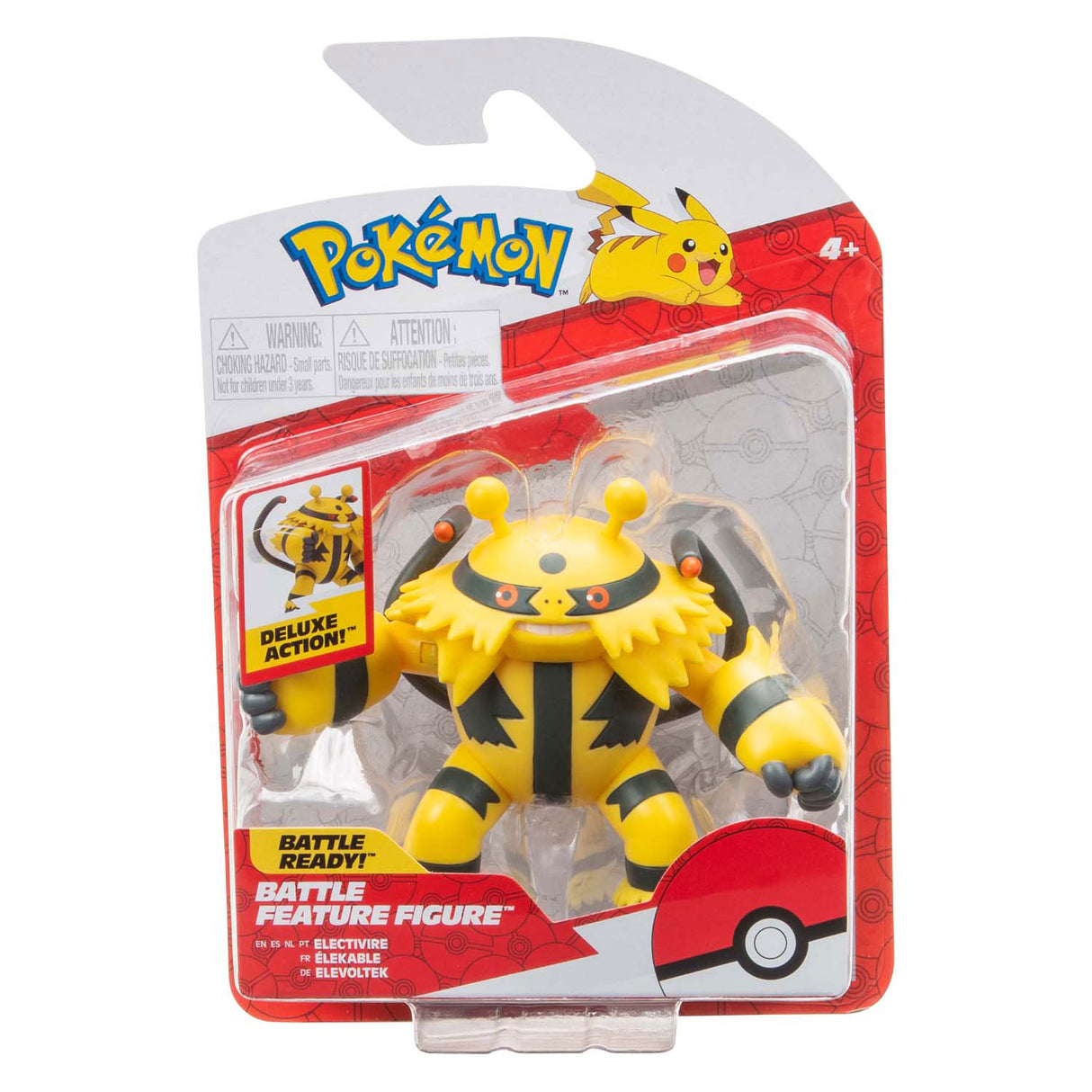 Jazwares pokémon battle feature figure - electivire