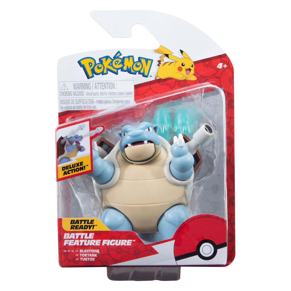 Jazwares Pokémon Battle Feature Figure - Blastoise Water Mission