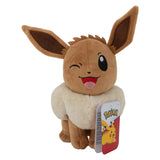 Jazwares pokémon knuffel pluche eevee, 20cm