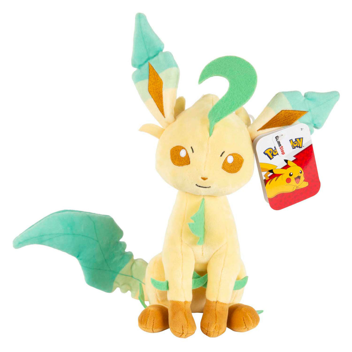 Jazwares pokémon plush leaffeon, 20cm