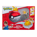 Jazwares pokémon battle spinner game - pikachu pokéball