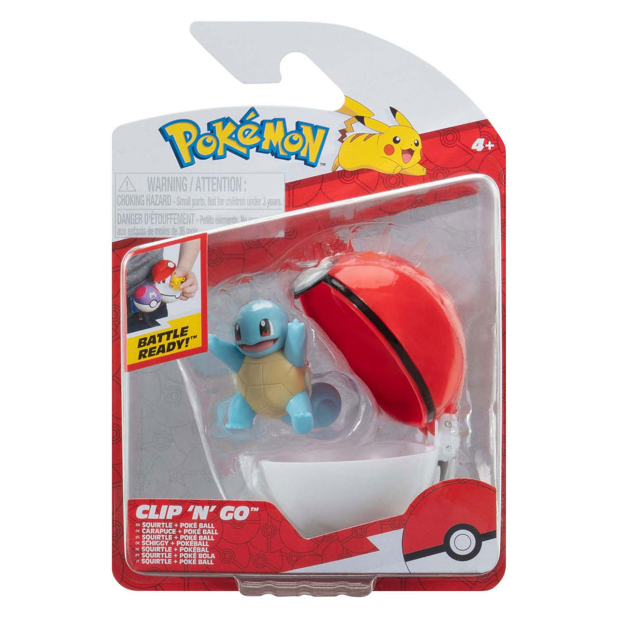 Pokémon clip 'n' go squirtle