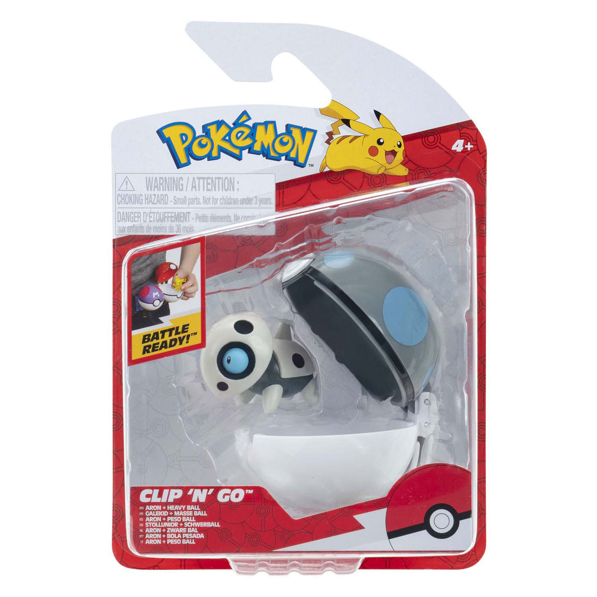 Pokémon clip 'n' go aron