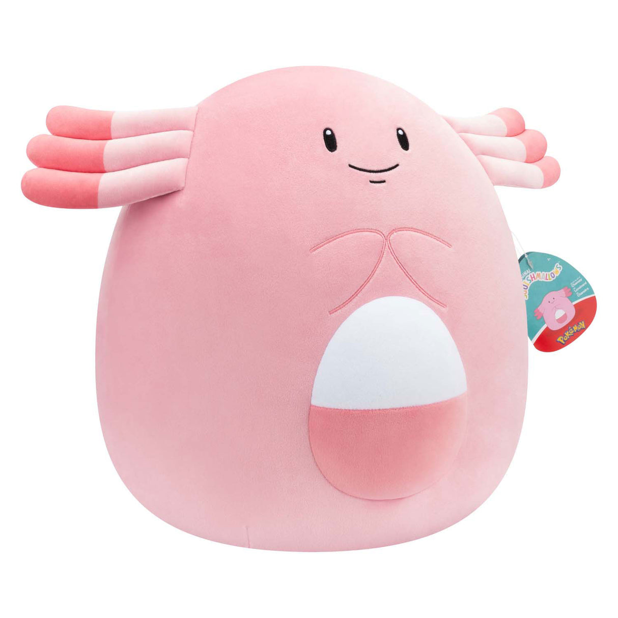 Peluche pokémon Squishmallows - Chansey, 35 cm