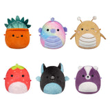 Squishmallows cuddly plush micromallows - greer, sloan, emerald, oz, scarlet, ald, 6-pack