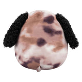 Squishmallows plush toy - zerdan brown marble dog, 30cm