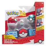 Jazwares pokémon clip 'n' go oshawott dive ball