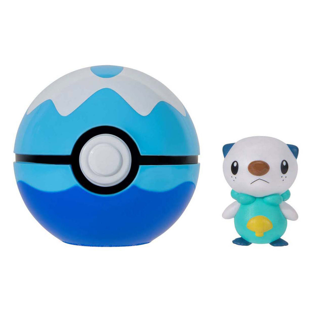 Jazwaren pokemon clip 'n' go oshawott sukelluspallo
