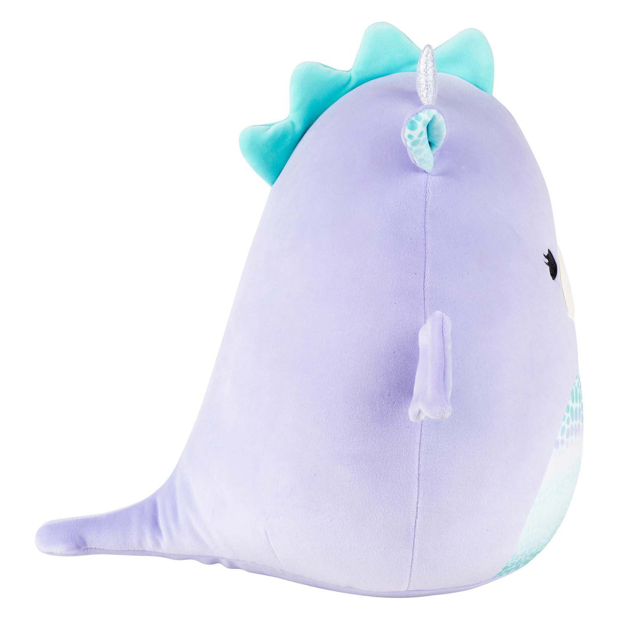Jazwares squishmallows knuffel pluche - drow the purple dragon - 30cm